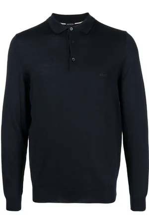 HUGO BOSS Virgin wool polo shirt