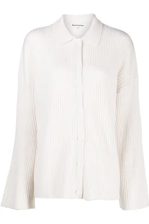 Reformation Fantino cashmere collared cardigan