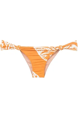 CLUBE BOSSA Graphic-print bikini bottoms
