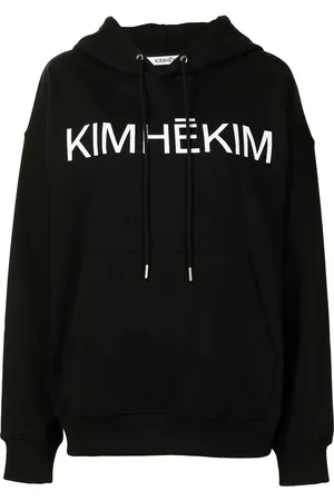 KIMHEKIM Logo print hoodie