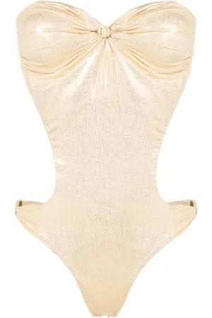 AMIR SLAMA Cut-out detail swimsuit