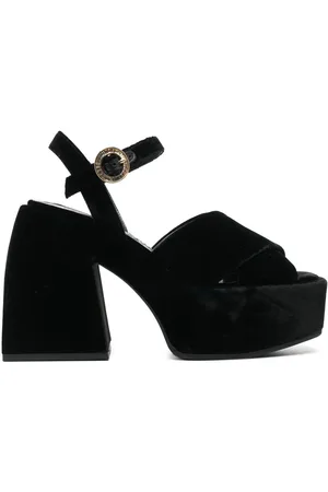 NODALETO Bulla velvet 120mm sandals