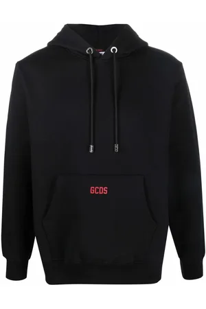 GCDS Logo drawstring hoodie