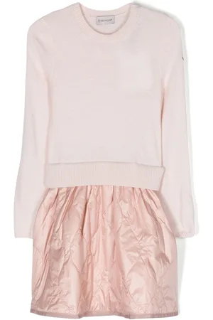 Moncler Mix-material knitted dress