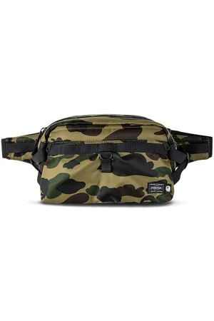 A Bathing Ape Camouflage Backpacks for Men