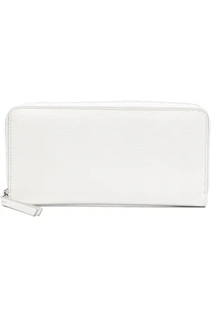 Maison Margiela Four-stitch zip-around wallet