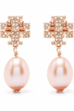 Tory Burch Mother of pearl drop earrings