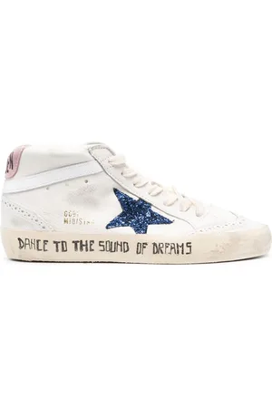 Golden Goose Mid Star lace-up sneakers