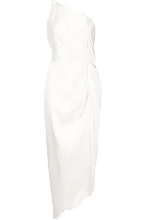Michelle Mason Twist-knot silk dress