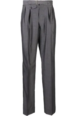 Maison Margiela Belted tapered trousers