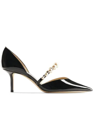 Jimmy Choo Aurelie 65mm pearl-embellished pumps