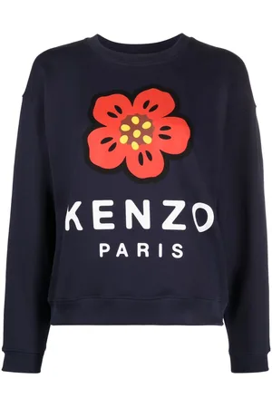 Kenzo Boke flower logo-print sweatshirt