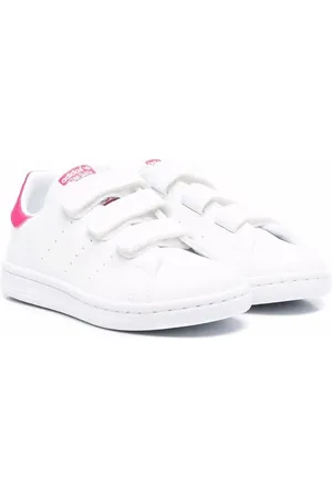 adidas Stan Smith touch-strap low-top sneakers