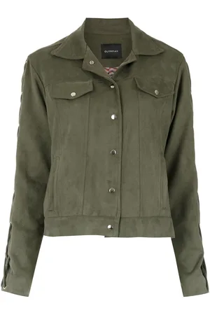 Olympiah N??poles lace-up detail jacket