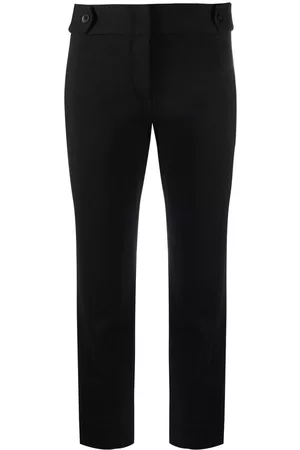 Michael Kors black trousers with gold stud stripe  Black trousers Michael  kors black Michael kors