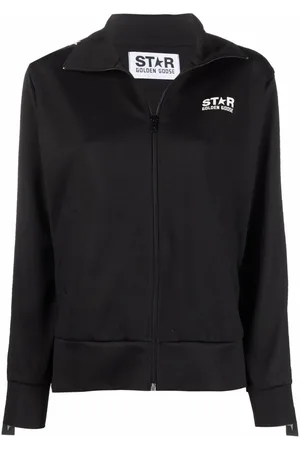 Golden Goose Logo zipped tracksuit jacket