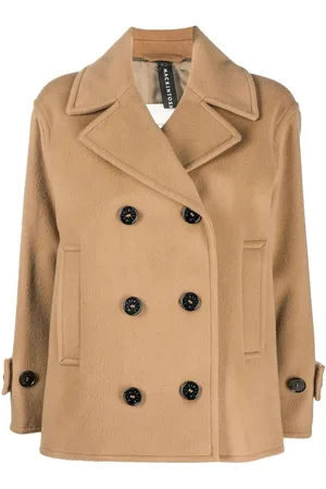 MACKINTOSH FIONA wool-blend peacoat