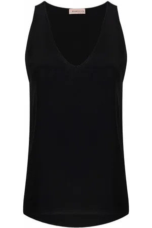 BLANCA V-neck vest top