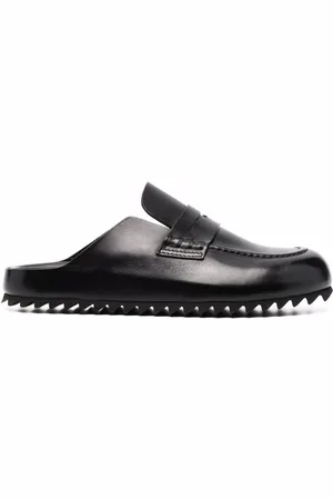 Officine creative High-shine leather mules
