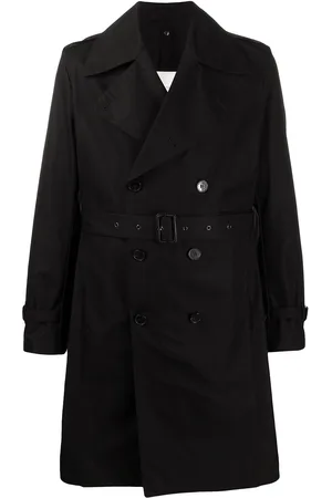 Michael Kors Monogram Print Belted Trench Coat - Farfetch