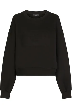 Dolce & Gabbana Logo-embossed cotton sweatshirt