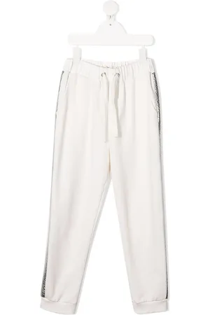 Le pandorine Side-tape jogging trousers