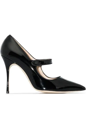 Manolo Blahnik Campari 105mm pointed-toe pumps
