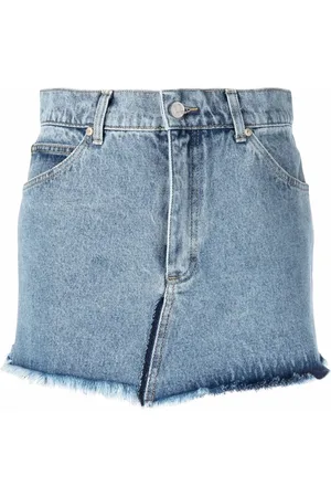 Natasha Zinko Washed denim skirt
