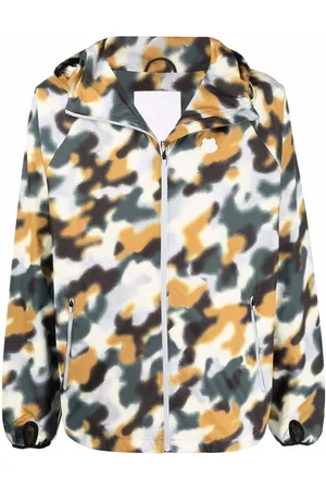 Kenzo Blurred camouflage lightweight jacket