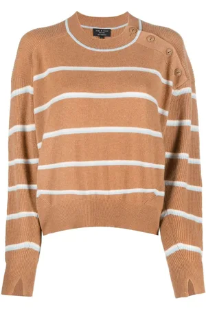 RAG&BONE Striped cashmere jumper
