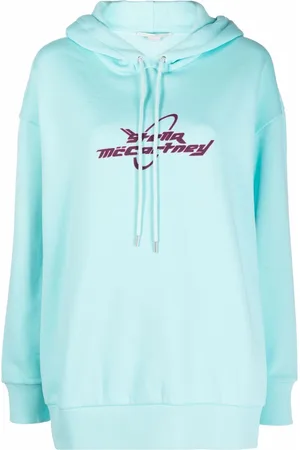 Stella McCartney Logo-print long-sleeve hoodie