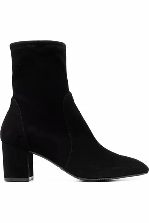 Stuart Weitzman 65mm suede ankle-boots