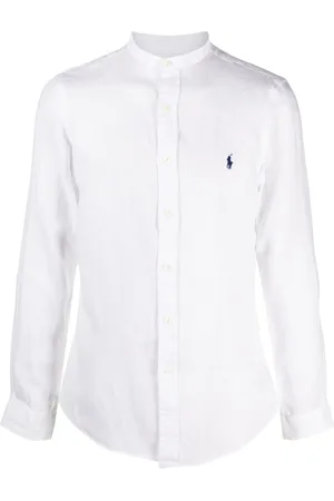Ralph Lauren Polo Pony collarless shirt