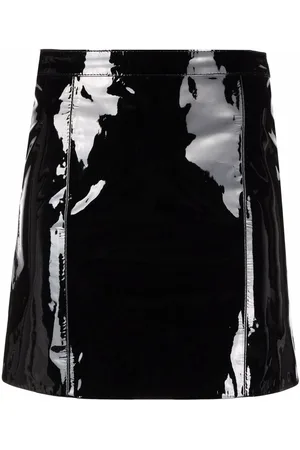 Manokhi Vinyl leather mini skirt
