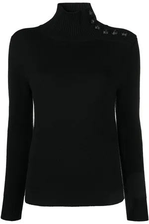Paco rabanne Roll-neck merino wool jumper