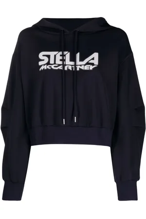 Stella McCartney Logo-print scuba hoodie
