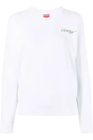 Kenzo Poppy-print cotton sweatshirt