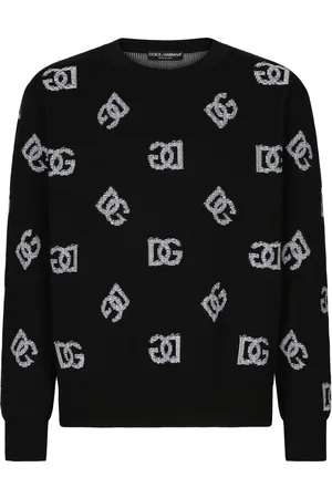 Heart Monogram jacquard jumper