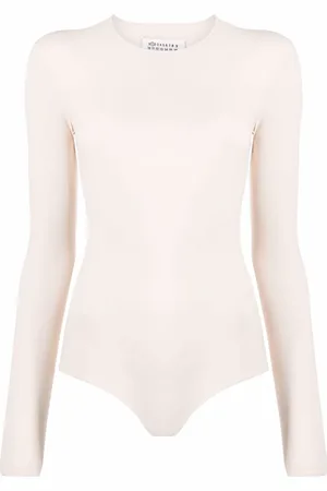 Maison Margiela Round-neck jersey bodysuit