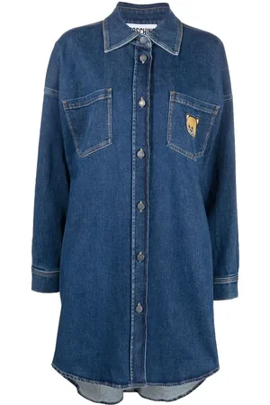 Buy online Blue Cotton Denim Shirt from western wear for Women by Rigo for  ₹599 at 65% off | 2024 Limeroad.com