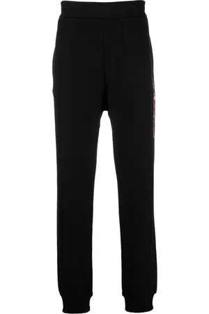 VERSACE Logo-print track pants