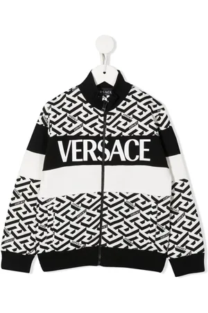 Versace Kids Versace Allover Kids Nylon Jacket for Boys