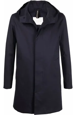 MACKINTOSH Hooded single-breasted coat