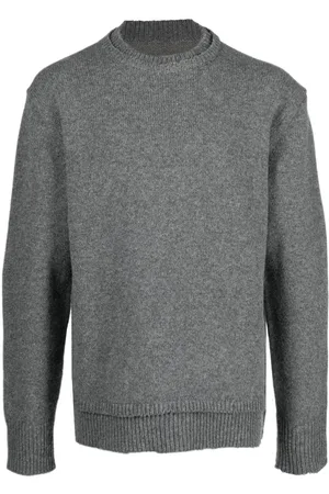 Maison Margiela Elbow-patch knitted jumper