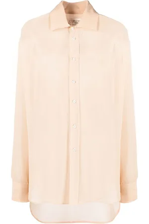 Maison Margiela Four-stitch silk shirt