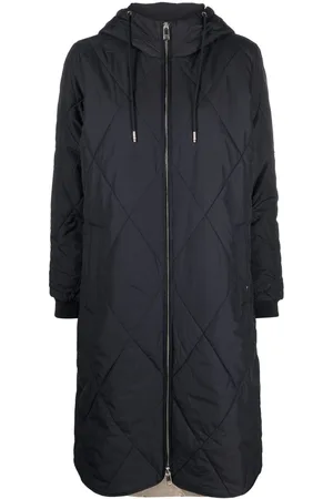 Tommy Hilfiger Diamond-quilted hooded coat