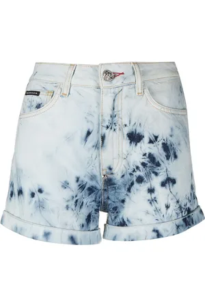 Philipp Plein Bleached hot pants
