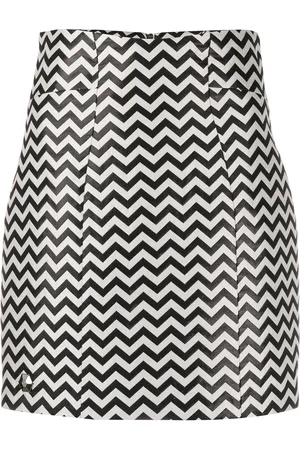 Philipp Plein crystal-embellished monogram-pattern Mini Skirt