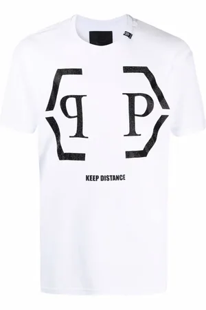 Philipp Plein Hexagon logo cotton T-shirt