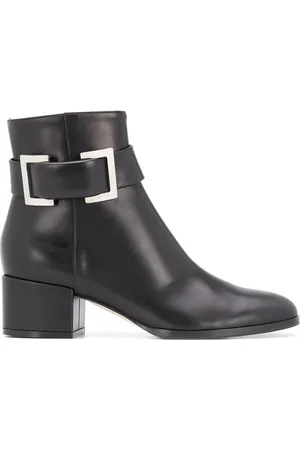 Sergio Rossi Buckle ankle boots